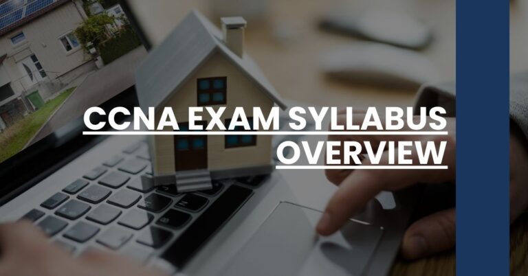 CCNA Exam Syllabus Overview Feature Image